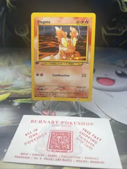 Slugma 82/105 Neo Destiny 1st Edition WOTC Pokemon TCG Card - Image 1