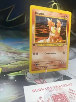 Slugma 82/105 Neo Destiny 1st Edition WOTC Pokemon TCG Card - Image 3