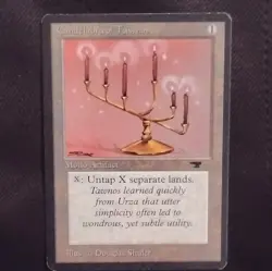Magic: The Gathering Candelabra of Tawnos Artifact Antiquities 1994 English - Image 1