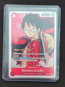 Monkey.D.Luffy ST01-012 Super Pre-Release Starter Deck 1: Straw Hat Crew Foil - Image 1