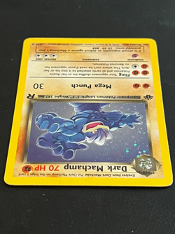 Dark Machamp 10/82 1st edition - Team Rocket Pokemon Card - Holo NM/LP - Image 3