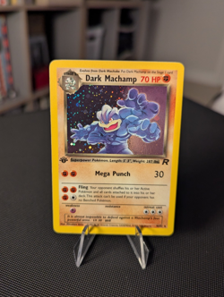 Dark Machamp 10/82 (1st Edition) Holo Rare - Team Rocket - Pokemon Card - Image 1