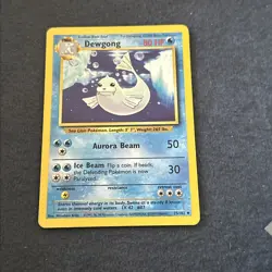 Pokemon TCG WoTC Dewgong 025/102 Base Set Vintage LP/MP - Image 3
