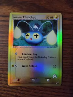Team Aqua's Chinchou 49/95 - Team Magma VS Team Aqua - Pokemon TCG Reverse Holo - Image 1