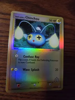 Team Aqua's Chinchou 49/95 - Team Magma VS Team Aqua - Pokemon TCG Reverse Holo - Image 3