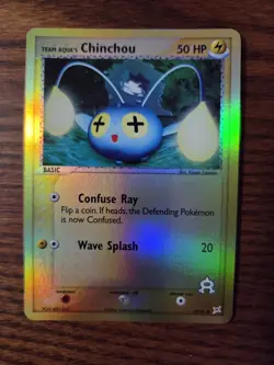 Team Aqua's Chinchou 49/95 - Team Magma VS Team Aqua - Pokemon TCG Reverse Holo - Image 5