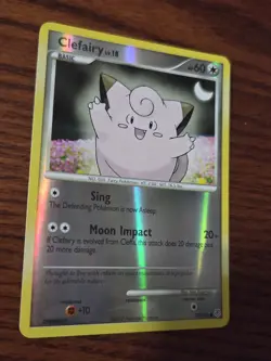 Clefairy 77/130 - Diamond and Pearl - Pokemon TCG - Reverse Holo - Image 3