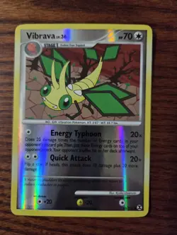 Vibrava 53/111 - Rising Rivals - Pokemon TCG Reverse Holo - Image 1