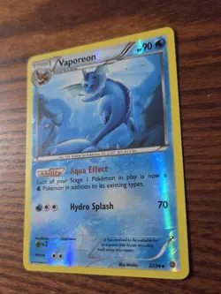 Vaporeon 22/98 - XY Ancient Origins - Pokemon TCG Reverse Holo - Image 2
