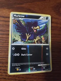 Murkrow 59/90 - Undaunted - Pokemon TCG Reverse Holo - Image 3