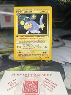 Lanturn 38/111 (NM/LP) 1st Edition Uncommon Neo Genesis 2002 WOTC Pokemon Card - Image 2