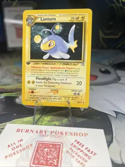 Lanturn 38/111 (NM/LP) 1st Edition Uncommon Neo Genesis 2002 WOTC Pokemon Card - Image 3
