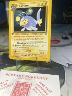 Lanturn 38/111 (NM/LP) 1st Edition Uncommon Neo Genesis 2002 WOTC Pokemon Card - Image 4