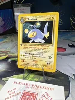 Lanturn 38/111 (NM/LP) 1st Edition Uncommon Neo Genesis 2002 WOTC Pokemon Card - Image 5
