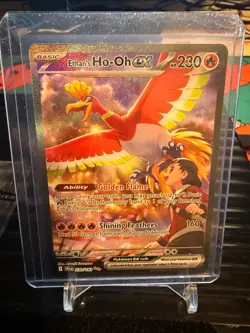 Pokemon Ethan's Ho-Oh EX 230/182 Sv10 Destined Rivals Holo Special Illustration - Image 1