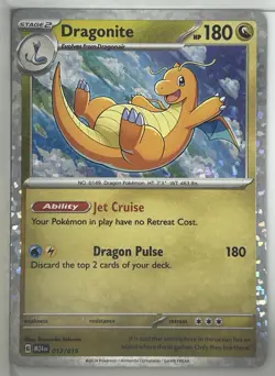 Dragonite 012/015 2024 McDonald's Promo Holo Pokemon TCG Card - Image 1