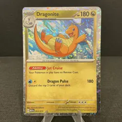 Dragonite 012/015 2024 McDonald's Promo Holo Pokemon TCG Card - Image 1