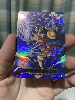 One Piece CCG TCG Monkey.D.Luffy OP09-119 OP13 AA SP SEC Japanese NM! Rare! - Image 1