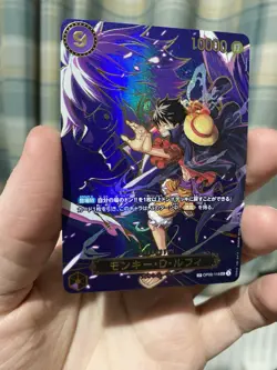 One Piece CCG TCG Monkey.D.Luffy OP09-119 OP13 AA SP SEC Japanese NM! Rare! - Image 3