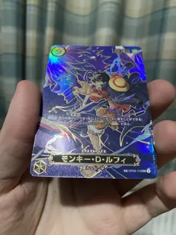 One Piece CCG TCG Monkey.D.Luffy OP09-119 OP13 AA SP SEC Japanese NM! Rare! - Image 4