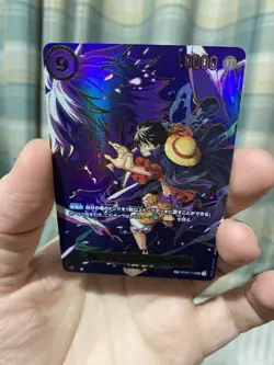 One Piece CCG TCG Monkey.D.Luffy OP09-119 OP13 AA SP SEC Japanese NM! Rare! - Image 5