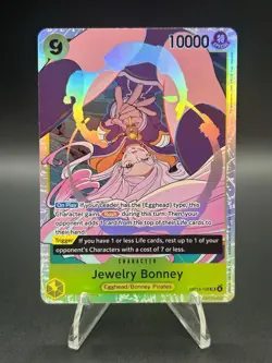 • Jewelry Bonney • OP13-108 SR Carrying On His Will Holo Foil One Piece TCG NM - Image 2