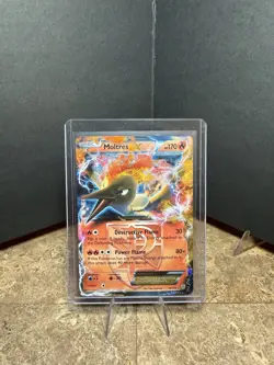 Pokemon Moltres EX TCG Holo Card Plasma Storm Team Ultra Rare 14/135 - Image 1