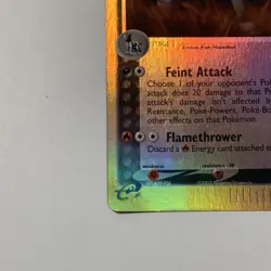 Pokemon TCG Houndoom EX Dragon 34/97 Reverse Holo Uncommon 70 HP Stage 1 2003 - Image 5