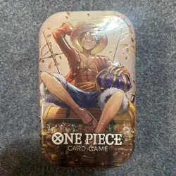 One Piece Tin Pack Set Vol 2 Lot of 4 |TS-02 OP-13 | Factory Sealed | Bandai - Image 2