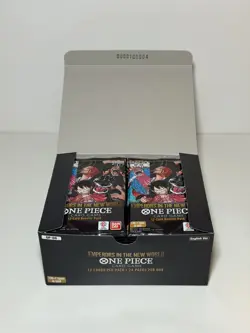 One Piece Card Game - OP-09 Emperors In The New World Booster Box UNSEALED 🏴‍☠ - Image 2