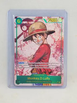 Monkey D. Luffy OP13-118 SEC Alt Art - One Piece Carrying On His Will English - Image 1