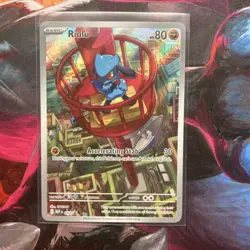 Pokemon TCG Riolu Illustration Rare Black Star Promo Mega Evolutions - Image 1