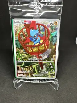 Riolu ETB Black Star Promo Illustration Rare #10 Sealed Pokemon Mega Evolutions - Image 1