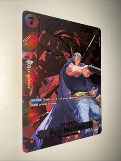 One Piece TCG OP13 OP09-009 Benn.Beckman SP English Card Game CCG - Image 2