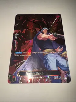 One Piece TCG OP13 OP09-009 Benn.Beckman SP English Card Game CCG - Image 4