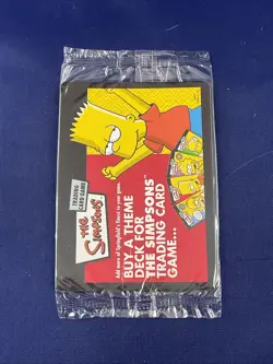 2003 The Simpsons TCG - Rare THE COLLECTOR Foil Promo Card #18a/156 SEALED RARE - Image 1