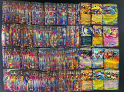 1000 Mega ex RR Holo Arts Lot Set Pokemon Japanese Cards Random - Image 1