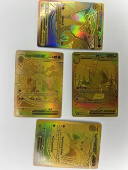 Pokemon Mega Evolution EX Holo Lot - 5 Cards Lucario Charizard Dragonite - Image 1