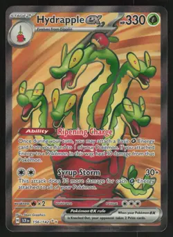 Hydrapple ex 156/142 Full Art: Stellar Crown Pokemon TCG Near Mint - Image 1