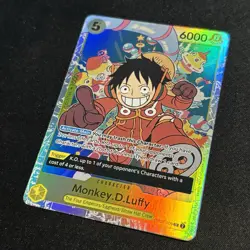 Monkey.D.Luffy OP07-109 - One Piece TCG - SR Super Rare NM English Foil - Image 2