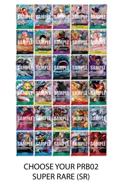 One Piece TCG PRB02 - Pick Your Super Rare (SR) - NM English Premium The Best - Image 1