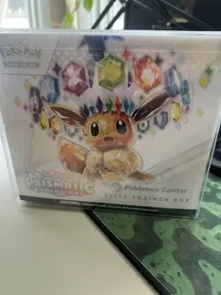 Prismatic Evolutions Pokemon Center Elite Trainer Box PC ETB Factory Sealed - Image 1