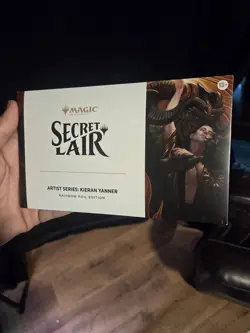 Magic The Gathering Secret Lair Artist Series Kieran Yanner Rainbow Foil Sealed - Image 1