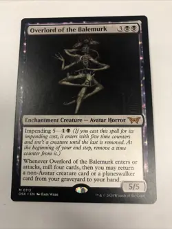 J4 MTG - Duskmourn House of Horror - Overlord of the Balemurk - Image 1