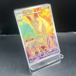 Rapidash 189/182 Holo Shiny Pokemon TCG Card Destined Rivals 2025 NEAR MINT - Image 2