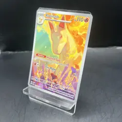 Rapidash 189/182 Holo Shiny Pokemon TCG Card Destined Rivals 2025 NEAR MINT - Image 3