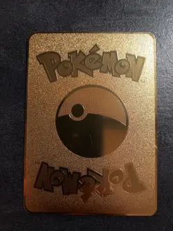 Card Pokemon Charizard Dracaufeu 1995 First Edition Gold Metal - Image 2