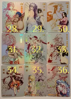 Card Cartes Goddess Story ZR Waifu sexy holo oil - Image 4