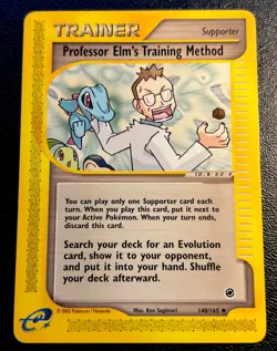 Professor Elm’s Training Method 148/165 LP Totodile Art Expedition Pokemon Card! - Image 1
