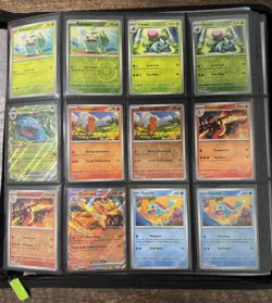 Pokemon SV 151 Master Base Set NM - Ex es + Reverses + 8 Promos + VaultX Binder - Image 1
